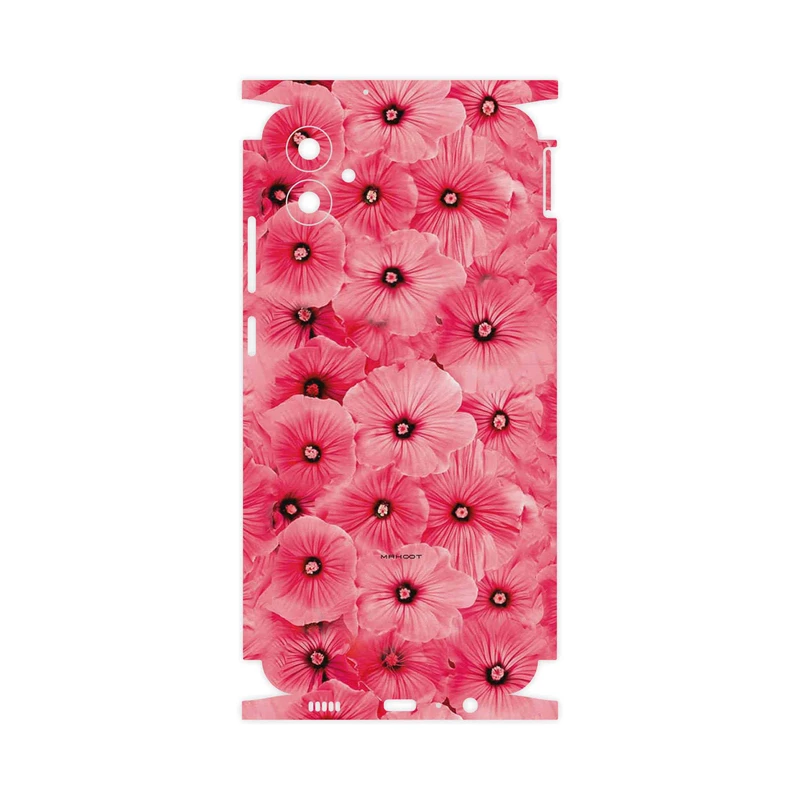 برچسب پوششی ماهوت مدل Pink_Flower-FullSkin مناسب برای گوشی موبایل سامسونگ A04e