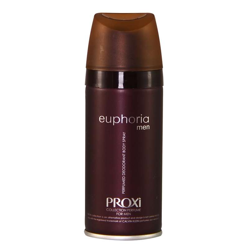 اسپری خوشبو کننده بدن مردانه پروکسی مدل euphoria حجم 150 میلی لیتر اسپری خوشبو کننده بدن مردانه پروکسی مدل euphoria حجم 150 میلی لیتر