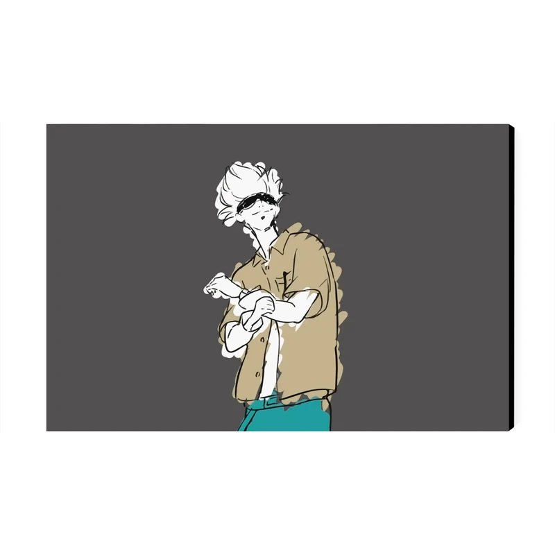 تابلو شاسی عرش مدل انیمه جوجوتسو کایزن Jujutsu Kaisen کد As2582