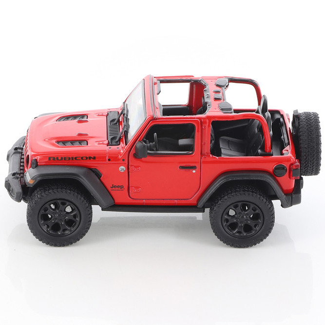 ماشین بازی کینزمارت مدل جیپ رانگلر 2018 Jeep Wrangler (Open Top) کد KT5412A