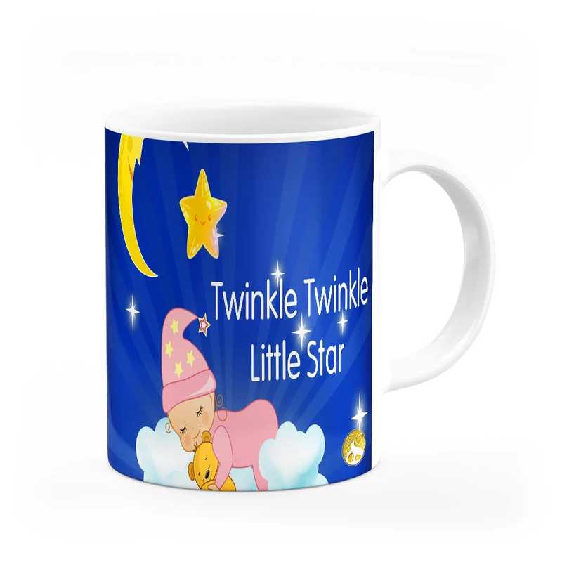 ماگ هومرو طرح انیمیشن ستاره های دوقلو کوچولو دخترونه فانتزی مدل MG4188