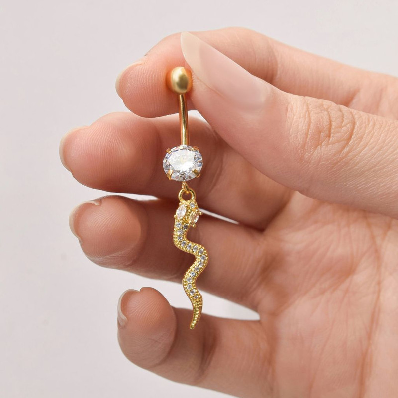 پیرسینگ ناف زنانه پایتخت مدل PS282_A2 پیرسینگ ناف زنانه پایتخت مدل PS282_A2