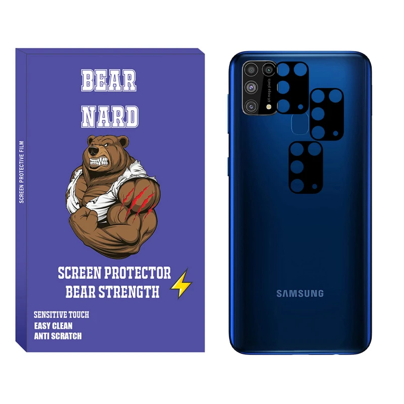 محافظ لنز دوربین برنارد مدل LZFB-01 مناسب برای گوشی موبایل سامسونگ Galaxy M31 بسته 3 عددی