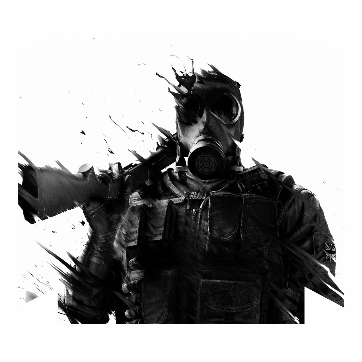 برچسب پلی استیشن ۴ فت مدل Rainbow 6