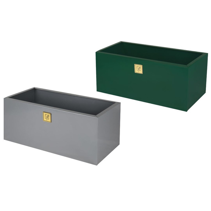 گلدان مدل باکس فلزی گل آذین کد 420