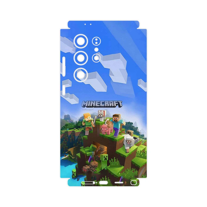 برچسب پوششی ماهوت مدل Minecraft_Game-FullSkin مناسب برای گوشی موبایل سامسونگ Galaxy S24 Ultra
