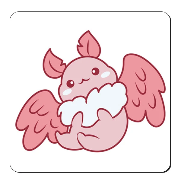  زیر لیوانی طرح خفاش بامزه کد nzl234