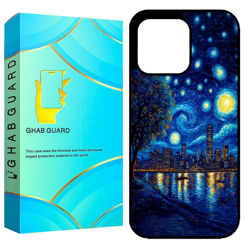 کاور قاب گارد طرح شب ونگوک مدل GCHP13PM مناسب برای گوشی موبایل اپل iPhone 13 Pro Max