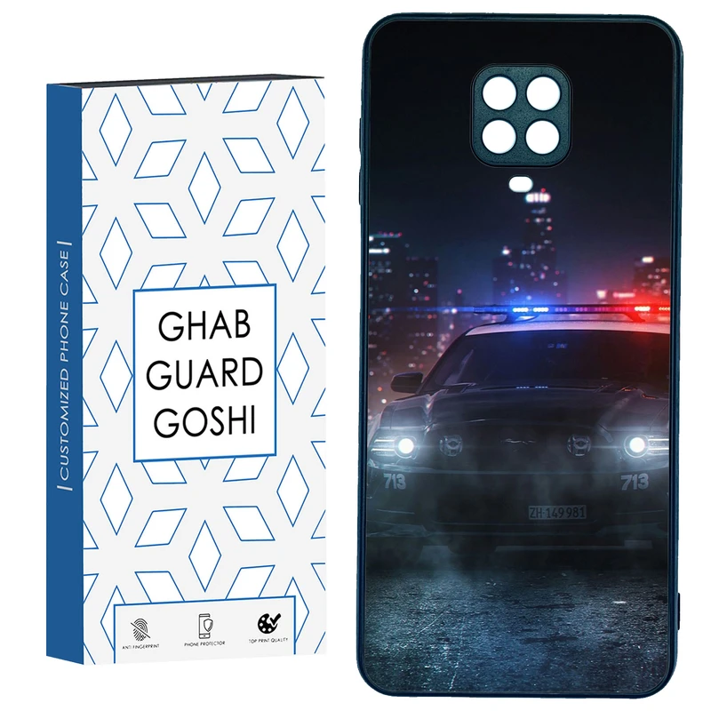 کاور قاب گارد گوشی طرح پلیسی کد TPU-139 مناسب برای گوشی موبایل شیائومی Redmi Note 9 pro / Note 9s