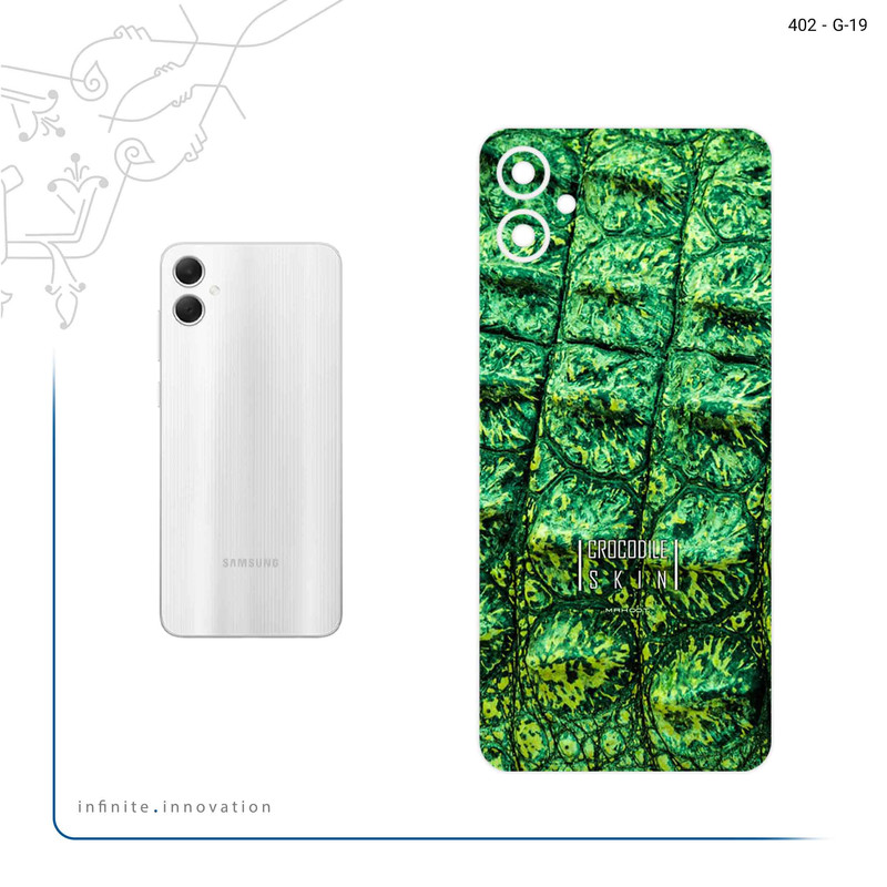 برچسب پوششی ماهوت مدل Crocodile Skin مناسب برای گوشی موبایل سامسونگ Galaxy A05