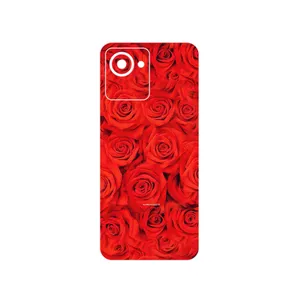 MAHOOT Red_Flower Cover Sticker for Realme C30s