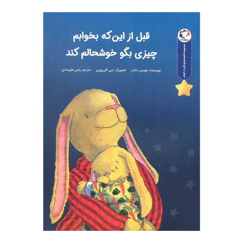 کتاب قبل از این که بخوابم چیزی بگو خوشحالم کند اثر جویس دانبار انتشارات بازی و اندیشه