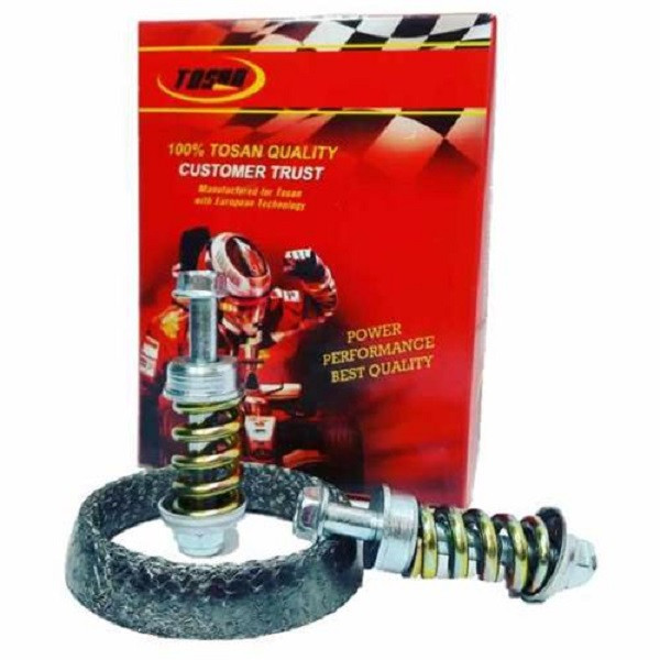 لوازم اگزوز توسن کد B-Y01 مناسب برای پژو 405 بسته 3 عددی