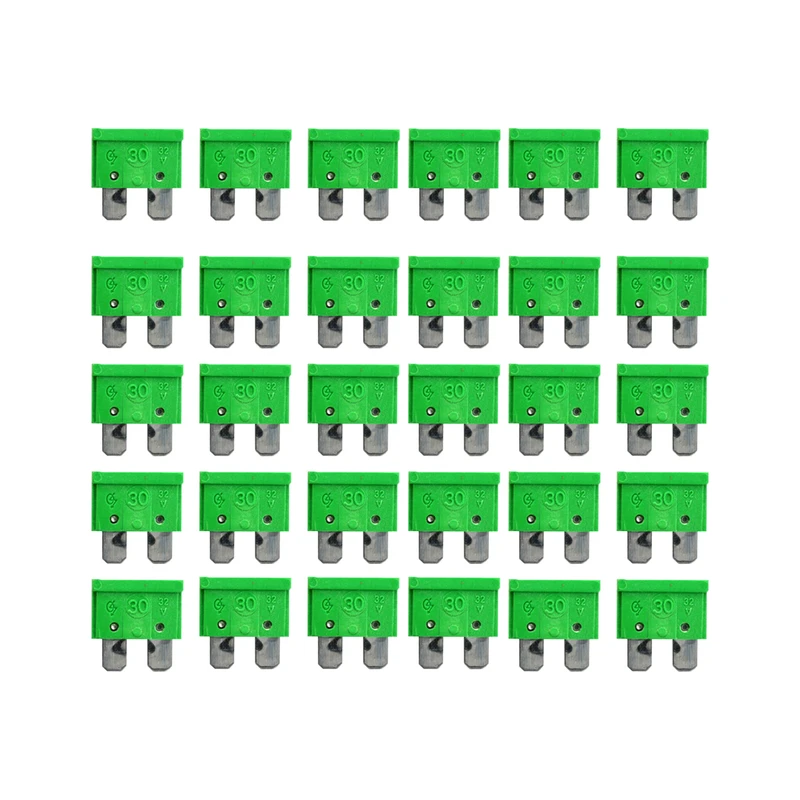 فیوز 30 امپر مدل M10 بسته 30 عددی