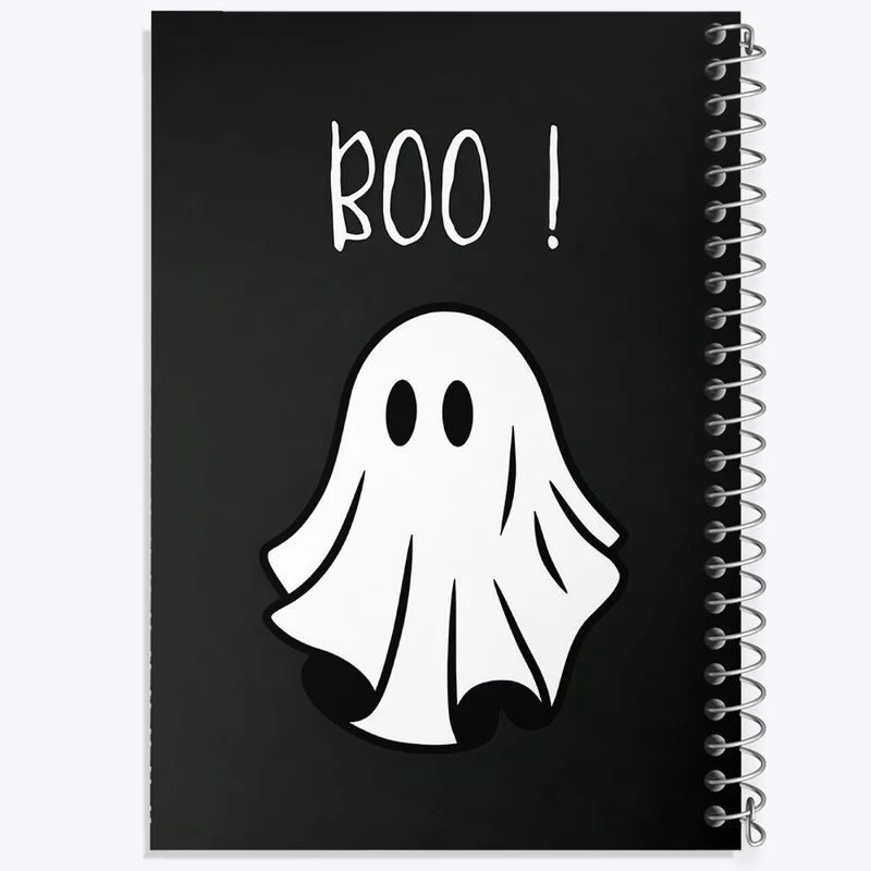 دفتر ژورنال نویسی 50 برگ خندالو مدل نقطه ای طرح روح بامزه کد N2971