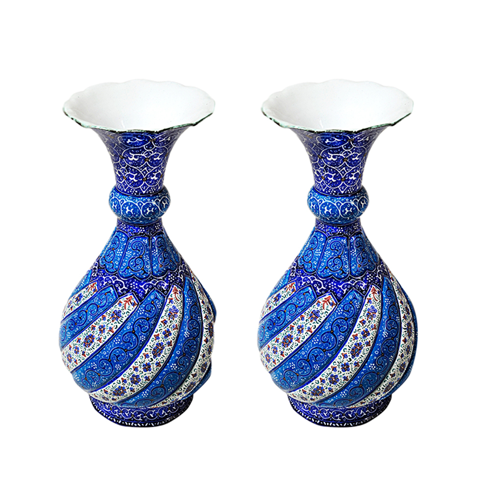 گلدان میناکاری کد TGSH1 بسته 2 عددی