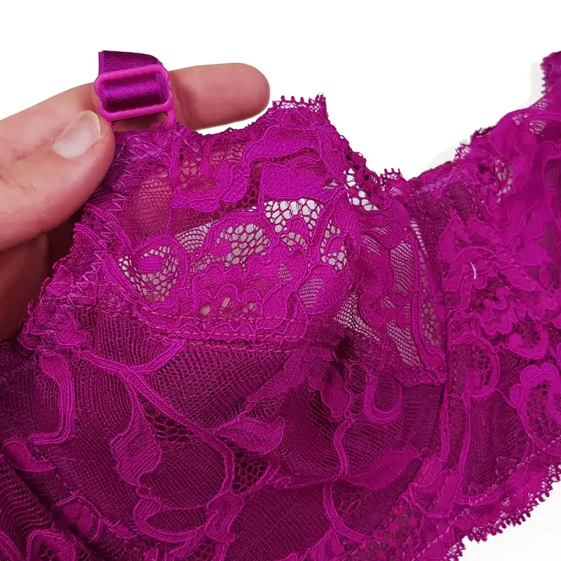 سوتین زنانه کارنا رز مدل فنردار کد MY-3384 رنگ سرخابی