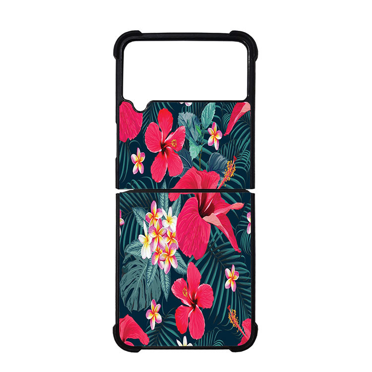 کاور قاب گارد هوم طرح گلدار مناسب برای گوشی موبایل سامسونگ galaxy z flip 4