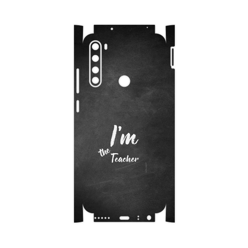 برچسب پوششی ماهوت مدل Teacher-FullSkin مناسب برای گوشی موبایل شیائومی Redmi Note 8 2021