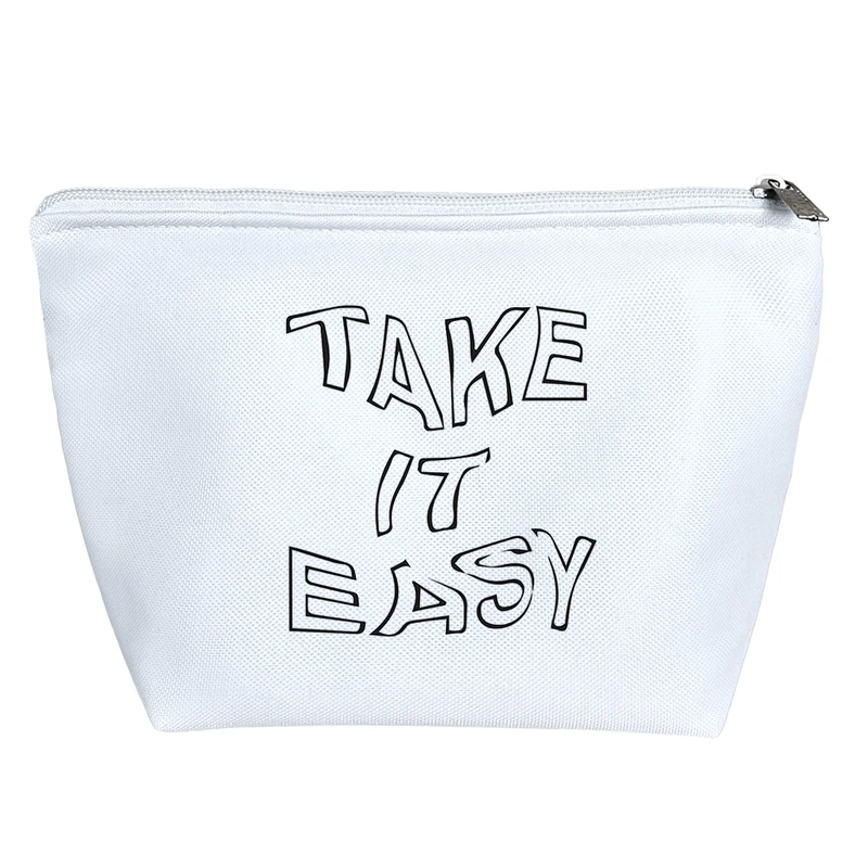 کیف لوازم آرایش دخترانه خندالو مدل Take Is Easy کد 6727