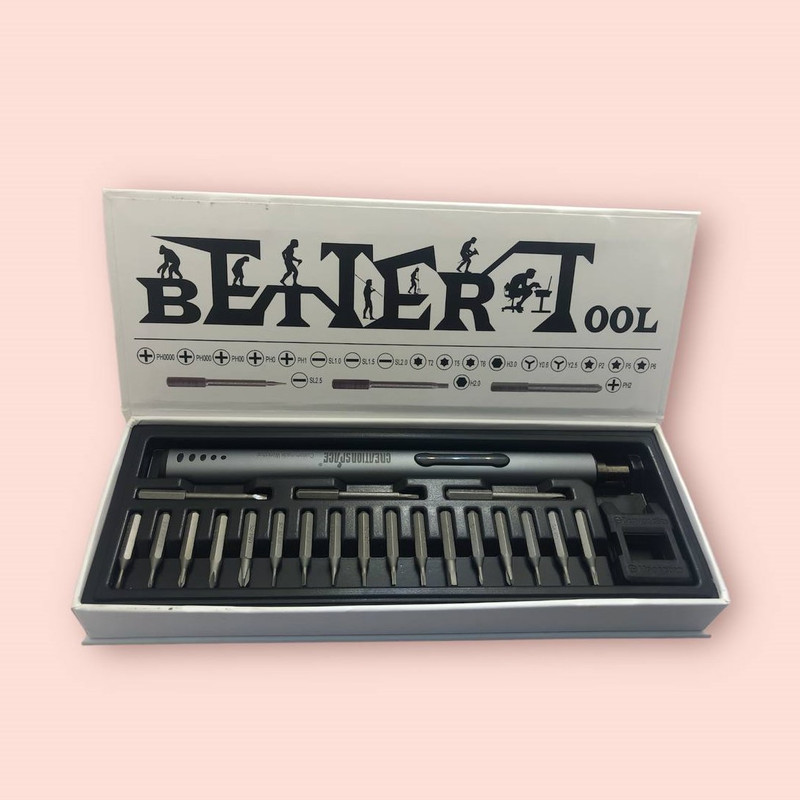 پیچ گوشتی شارژی کرییشن اسپیس مدل ZPJ مجموعه 20 عددی