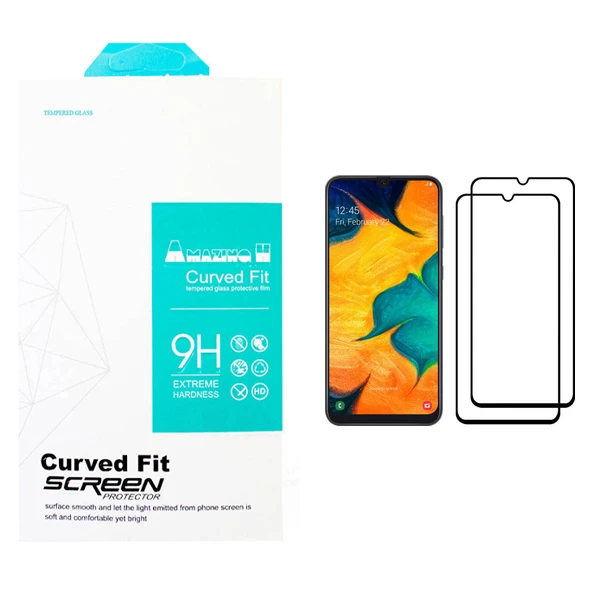 محافظ صفحه نمایش مدل AMAZING مناسب برای گوشی موبایل سامسونگ Galaxy A30 بسته دو عددی