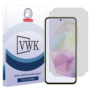 VWK Tough model transparent screen protector suitable for Samsung Galaxy A35 mobile phone