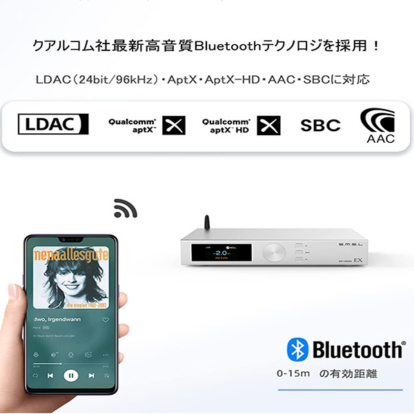 آمپلی فایر اس ام اس ال مدل D400IEX