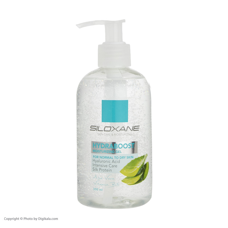 ژل مرطوب کننده سیلوکسان مدل Aloevera حجم 300 میلی لیتر