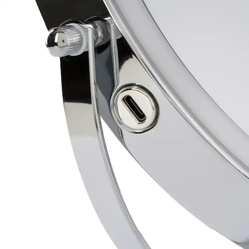 آینه رومیزی مدل LED-i710 لمسی قابل شارژ