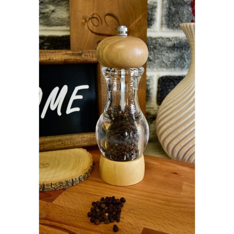 فلفل ساب مدل دستی بزرگ طرح چوب کد 5