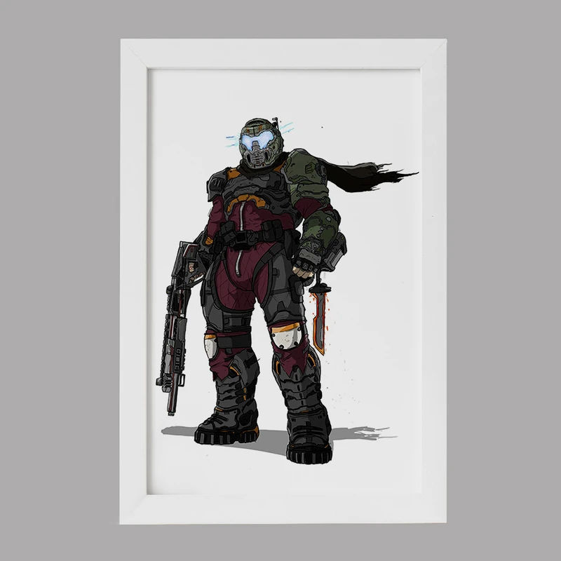 تابلو خندالو مدل بازی رستاخیز (Doom) کد 31410