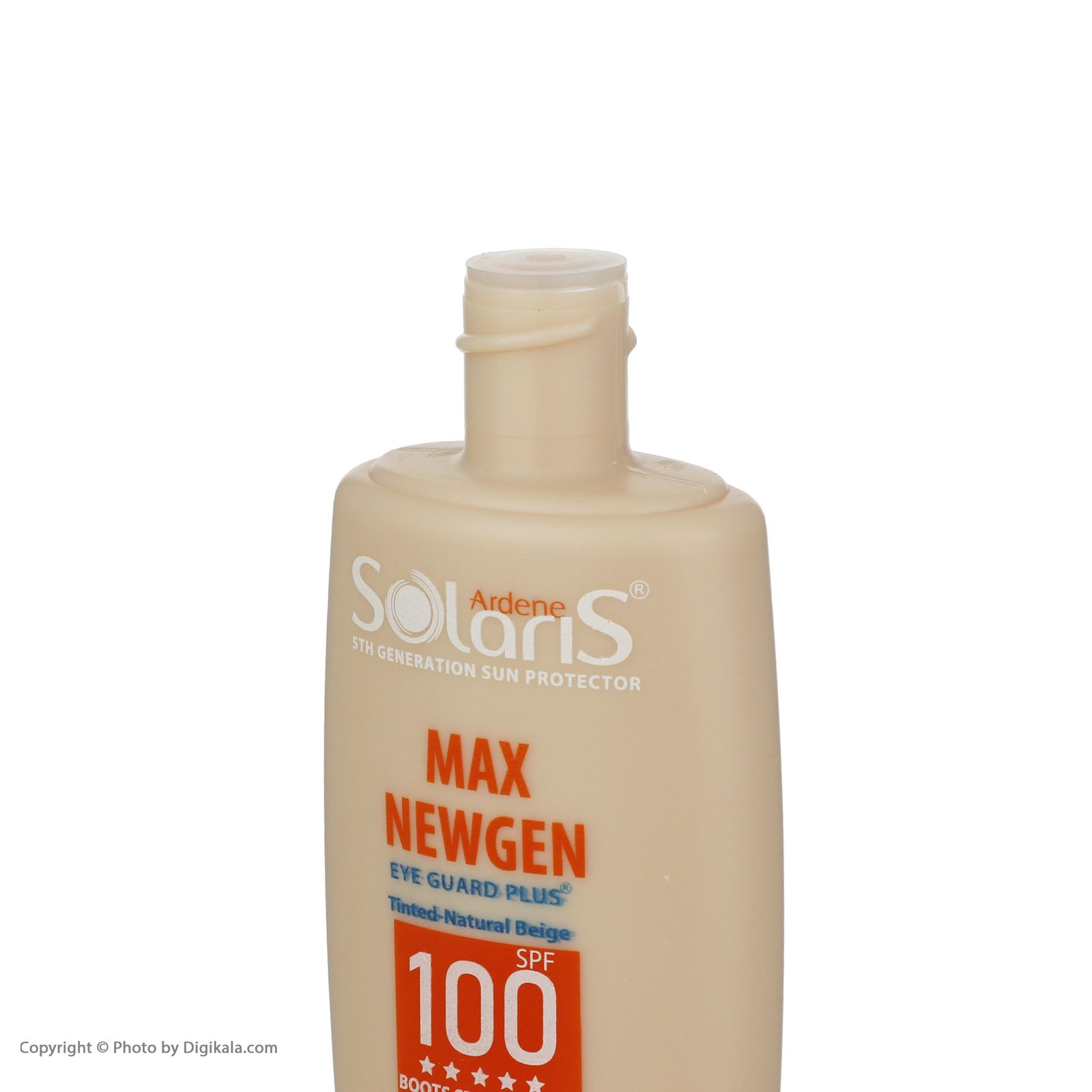 کرم ضد آفتاب رنگی آردن سولاریس SPF100 مدل Max Newgen مناسب پوست های حساس حجم 100 میلی لیتر -  - 4