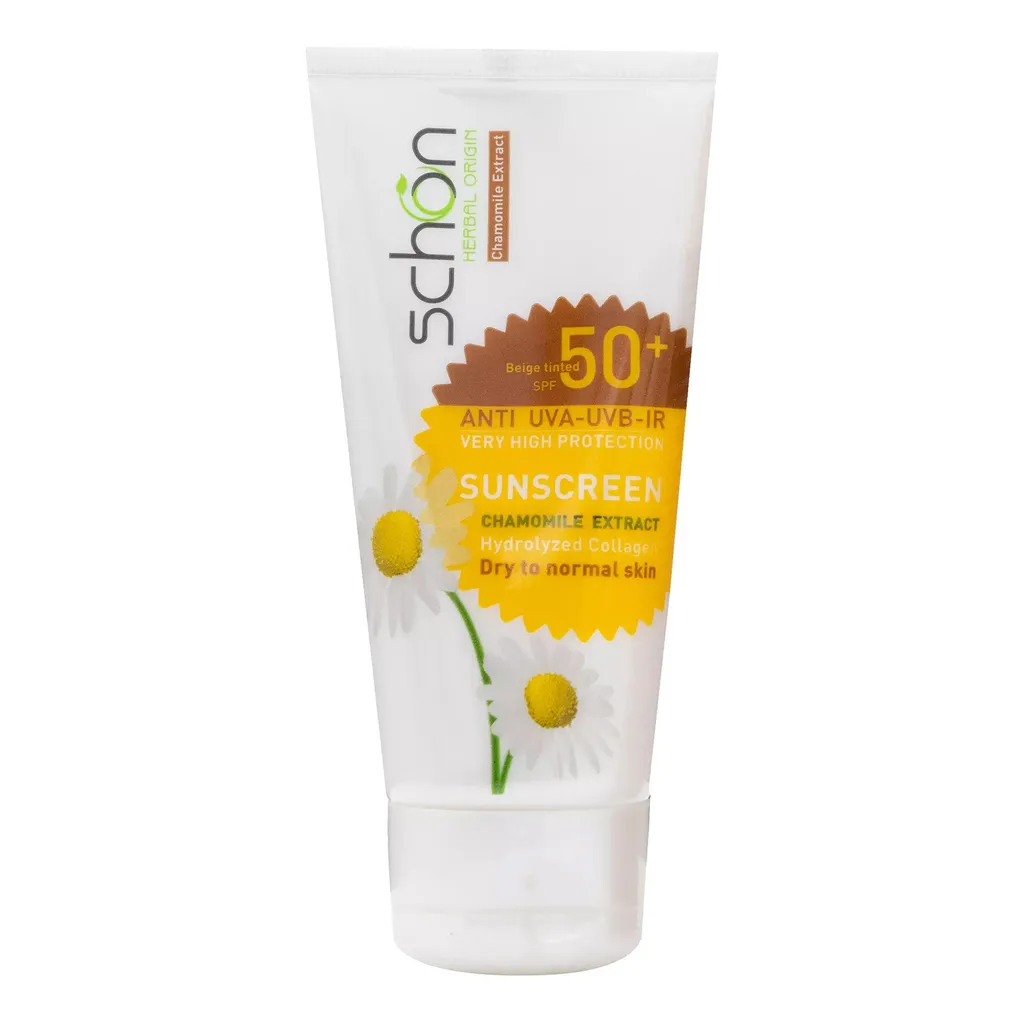 کرم ضدآفتاب شون با رنگ بژ +SPF50