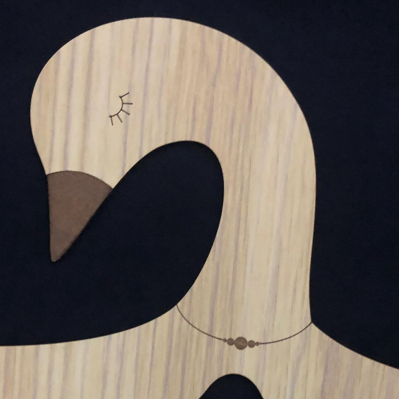 آویز لباس کودک مدل اردک کد duck 2