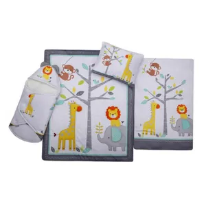 سرویس خواب نوزاد مدل شیرشاه مجموعه 4 عددی