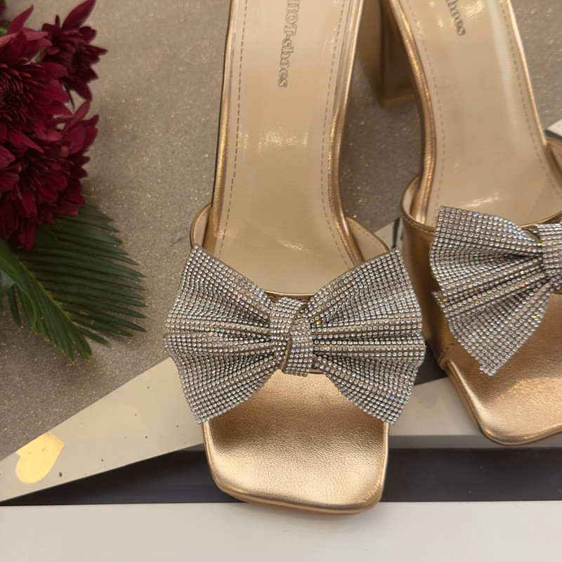 صندل زنانه مدل مجلسی پاپیونی GL-629