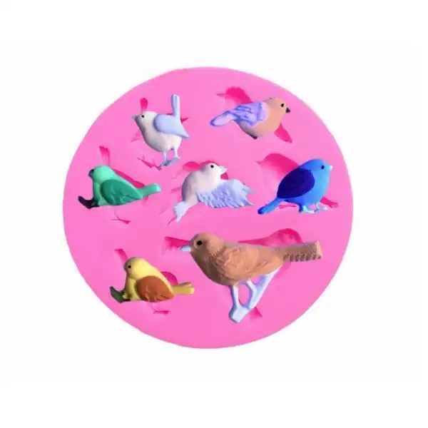 قالب فوندانت به گز مدل پرندگان