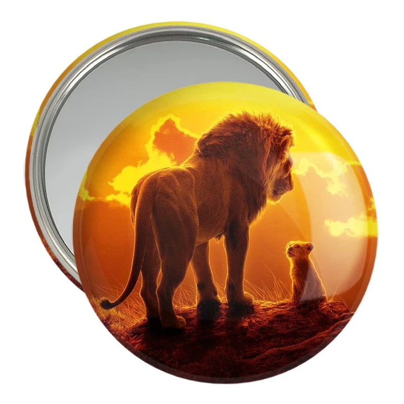 آینه جیبی خندالو مدل شیرشاه Lion King  کد 10706