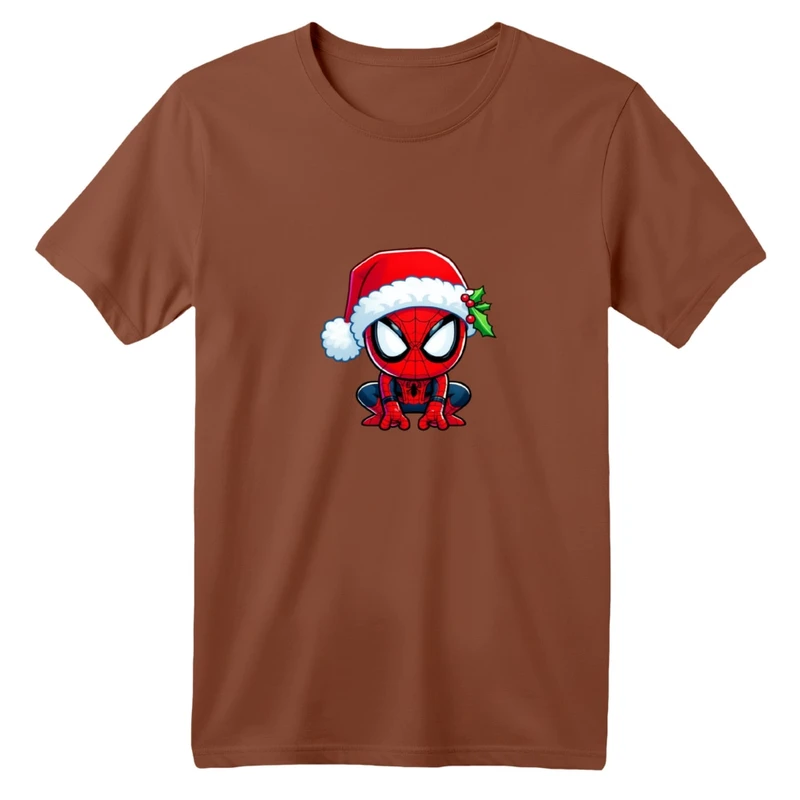 تی شرت آستین کوتاه بچگانه مدل کریسمسی کد 01