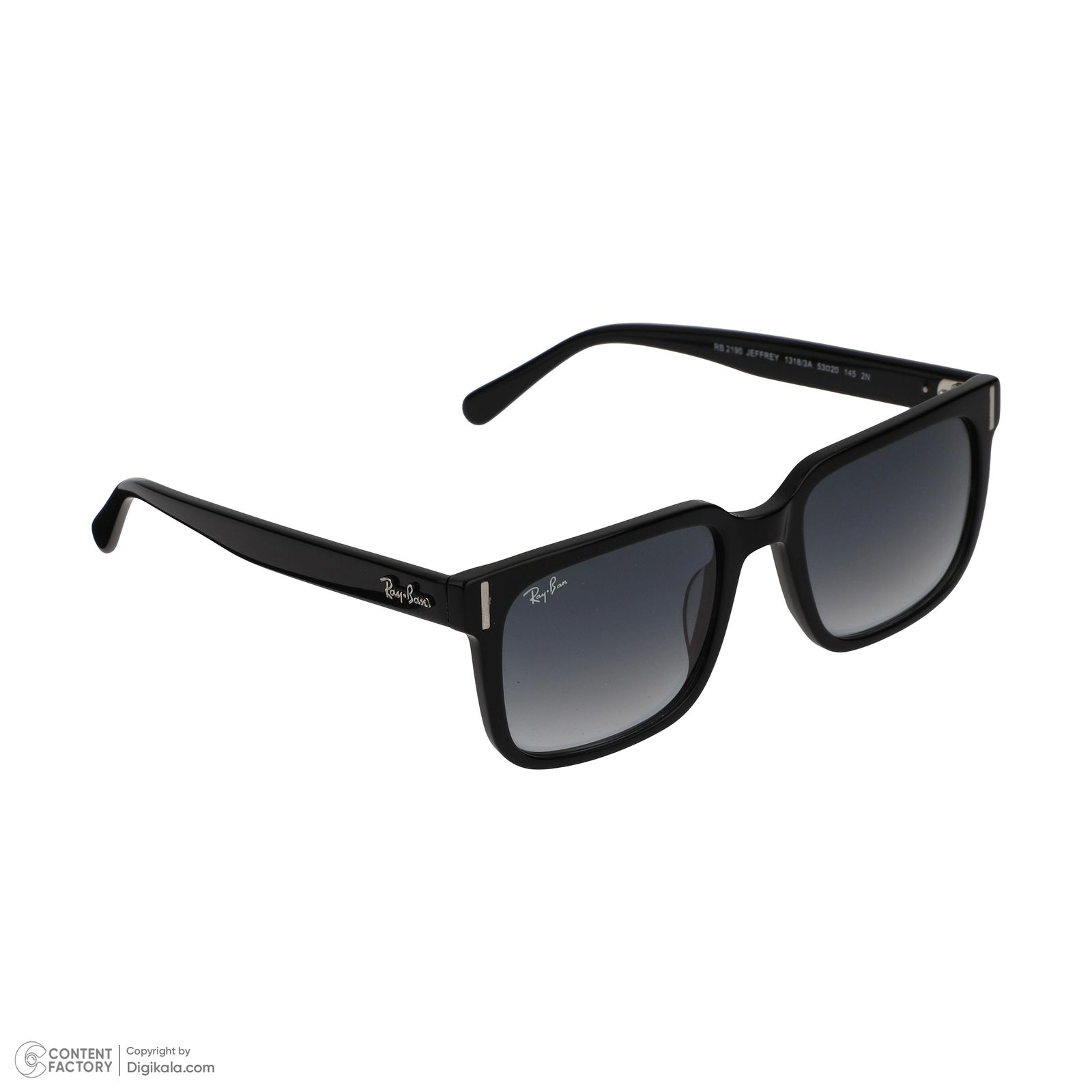 عینک آفتابی مستطیلی ری بن مدل 2190-1318/3A -  - 3