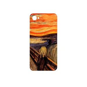 MAHOOT The Scream of Munch Cover Sticker for HTC Desire 12
