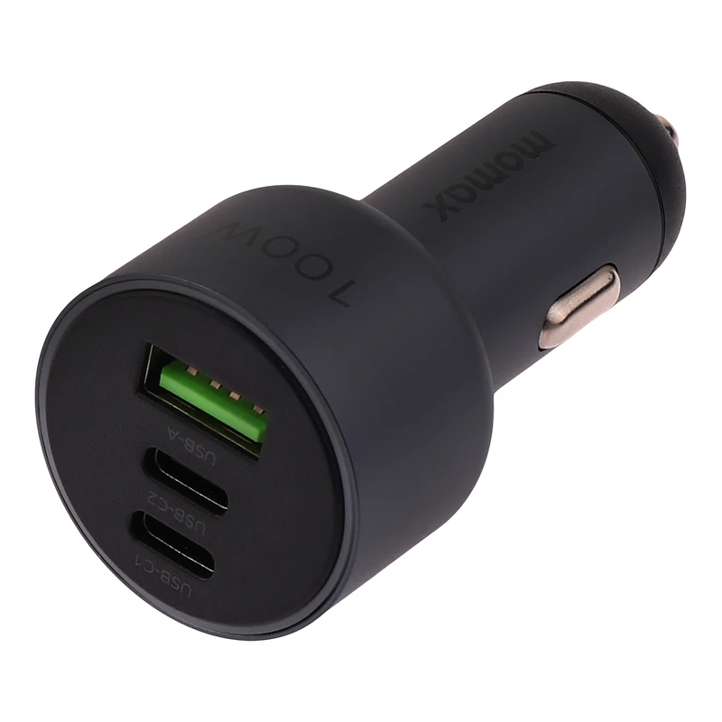 شارژر فندکی 100 وات سه پورت مومکس مدل UC17