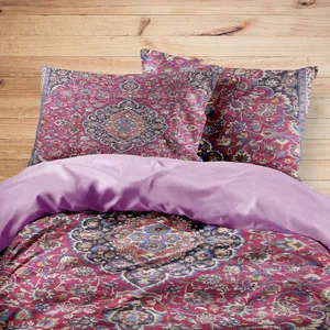 سرویس روتختی مدوپد طرح فرش مشهد مدل C-Mashhad04 یک نفره 4 تکه