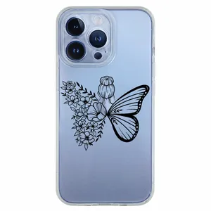 Megafone Butterfly Girl C53-B Cover For Apple iPhone 13 Pro