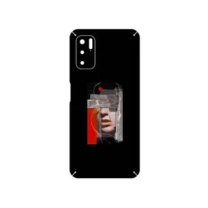 MAHOOT Collage of Mouth Cover Sticker for Xiaomi Redmi Note 10 5G
