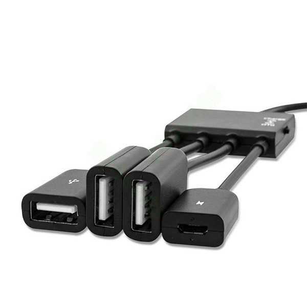 هاب 4 پورت USB-C /USB 2.0 / microUSB مدل USMI