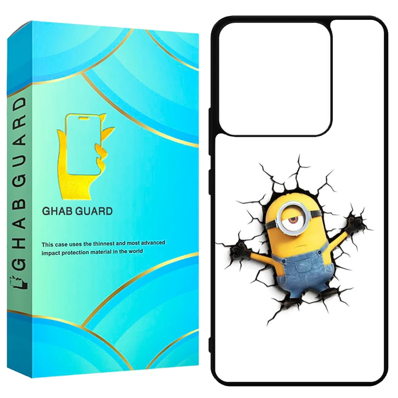 کاور قاب گارد طرح مینیون مدل GN144 مناسب برای گوشی موبایل شیائومی Redmi Note 14 4G