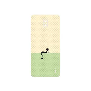 MAHOOT Minimal Internet Cat Icon Cover Sticker for Nokia 1 Plus