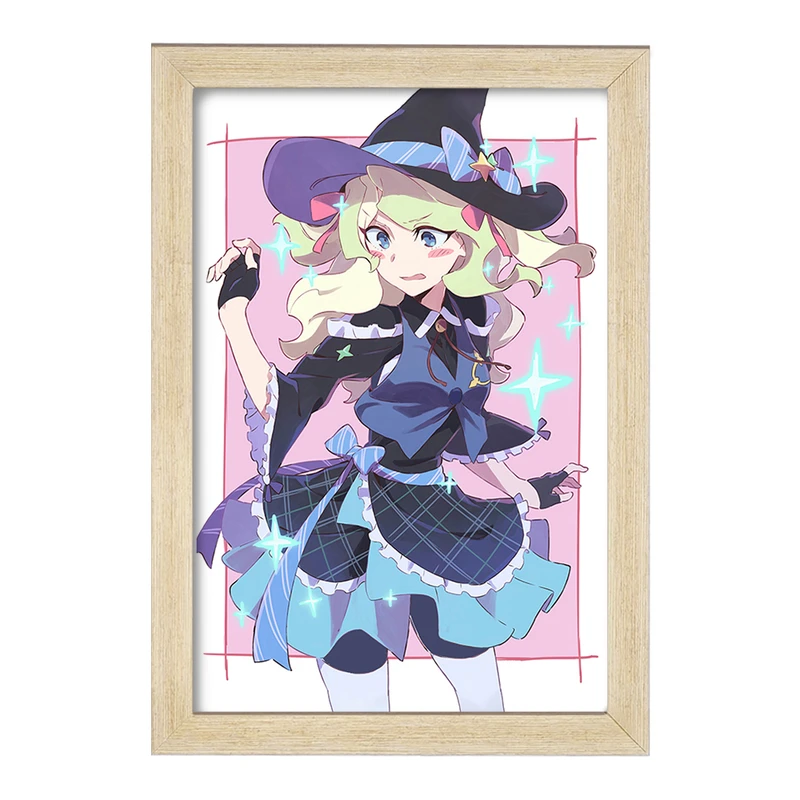 تابلو خندالو مدل دیانا انیمه جادوگران کوچک Little Witch Academia  کد 22945